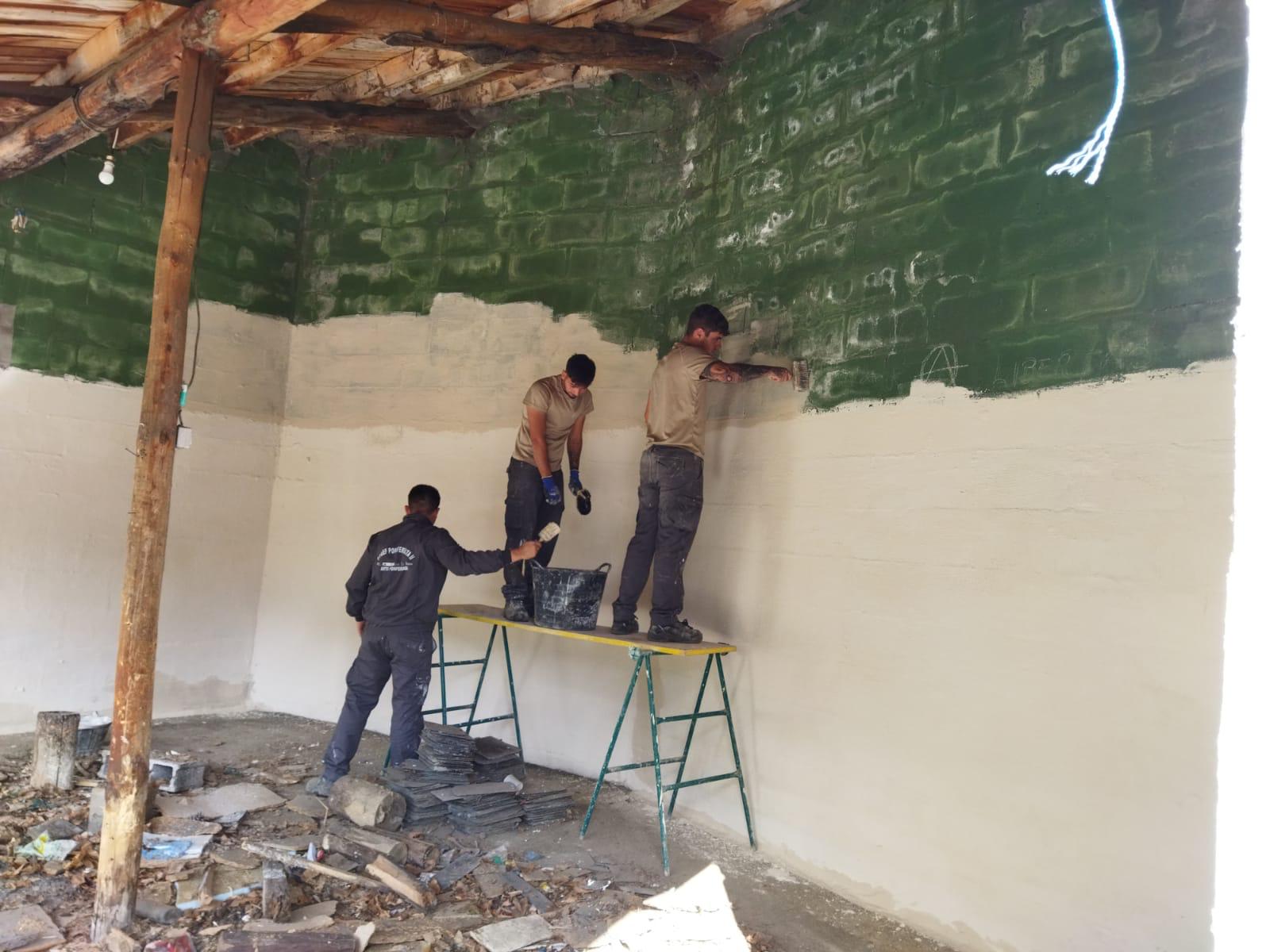 Obras de adecuación del local de la Junta Vecinal de Montes de Valdueza(3)