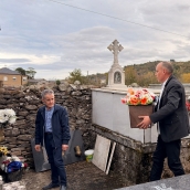 Los restos del berciano Jesús Guerrero, asesinado por las tropas franquistas en 1938, ya descansan en el cementerio de Horta (Corullón)
