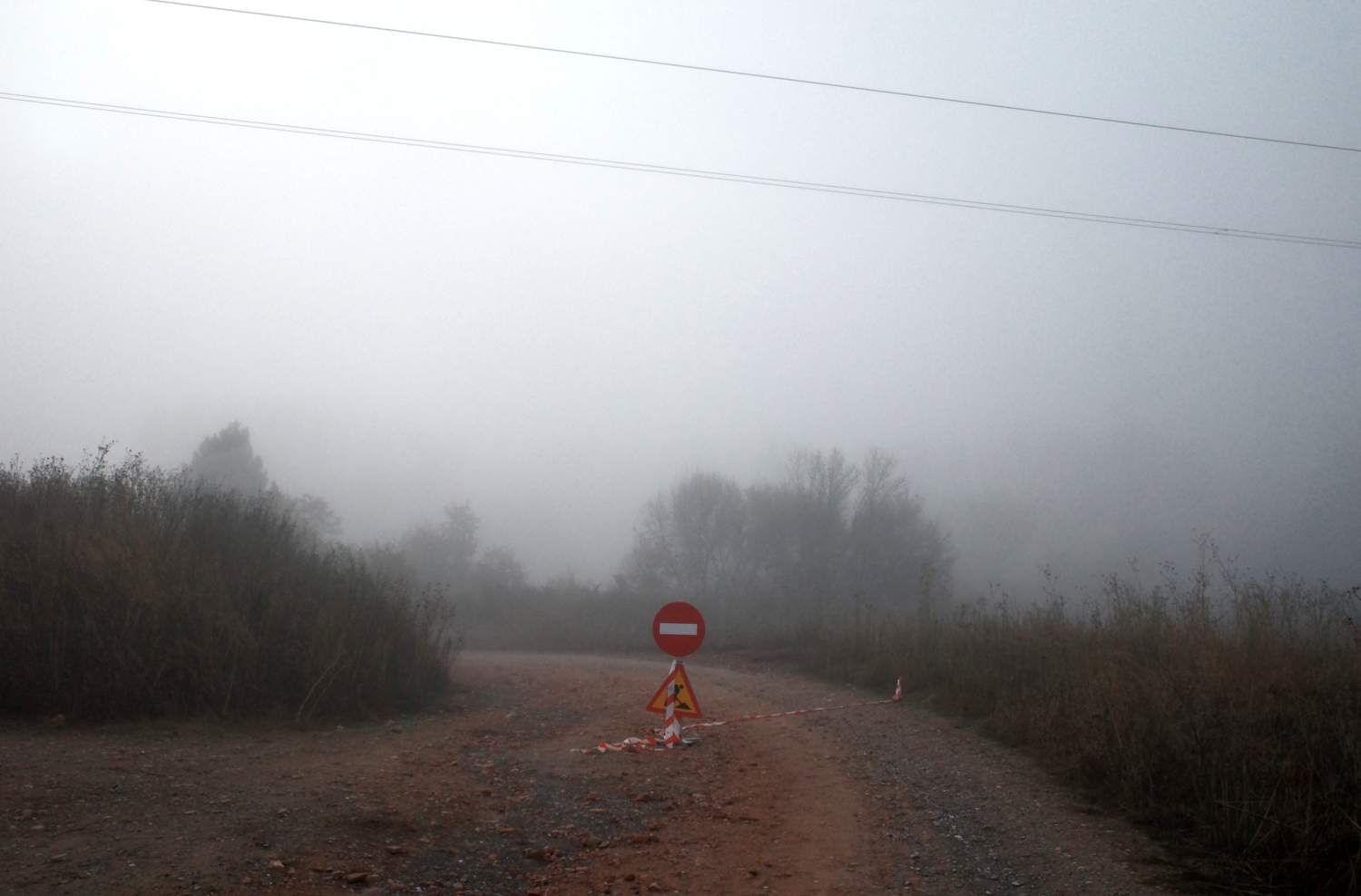 Primeras nieblas en Ponferrada (2)