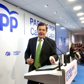 Miriam Chacón ICAL. El presidente del Partido Popular de Castilla y León, Alfonso Fernández Mañueco, clausura la Junta Directiva Autonómica 