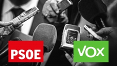 La unidad de VOX y PSOE para imponer una Ley de control a Medios La unidad de VOX y PSOE para imponer una Ley de control a Medios