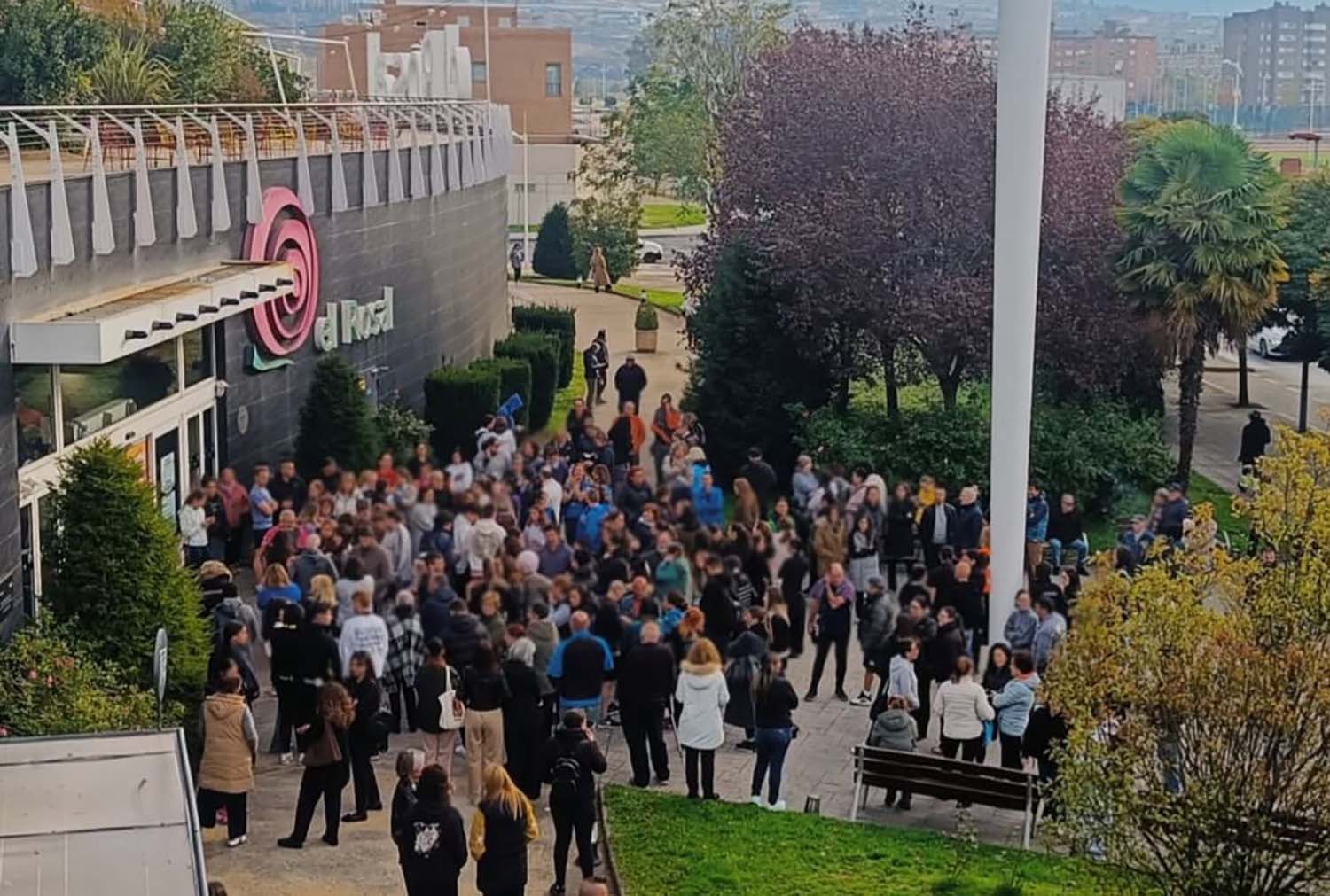 simulacro en el rosal de Ponferrada simulacro en el rosal de Ponferrada