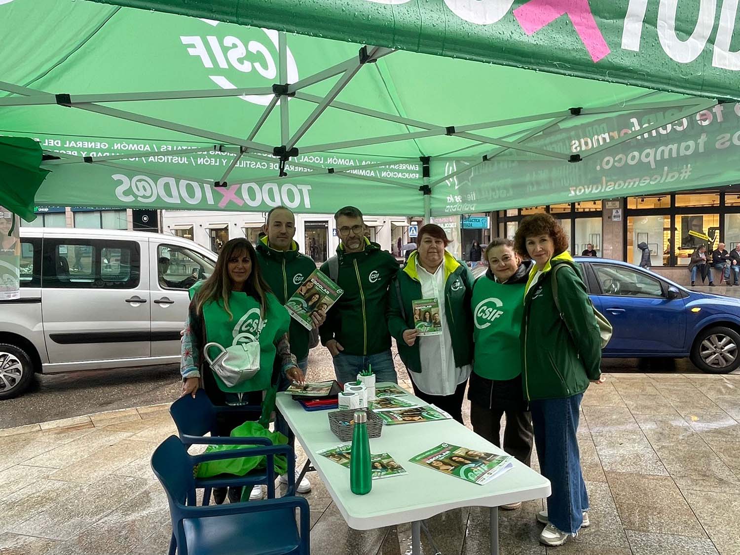 CSIF recogida de firmas CSIF recogida de firmas