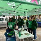 CSIF recogida de firmas | CSIF reclama en Ponferrada una Ley de Enfermería Escolar para garantizar atención en 53 centros del Bierzo