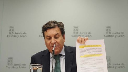 Carriedo en el Consejo de Ministros de este jueves