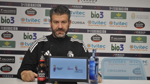 Fernando Estévez, entrenador de la Deportiva Ponferradina