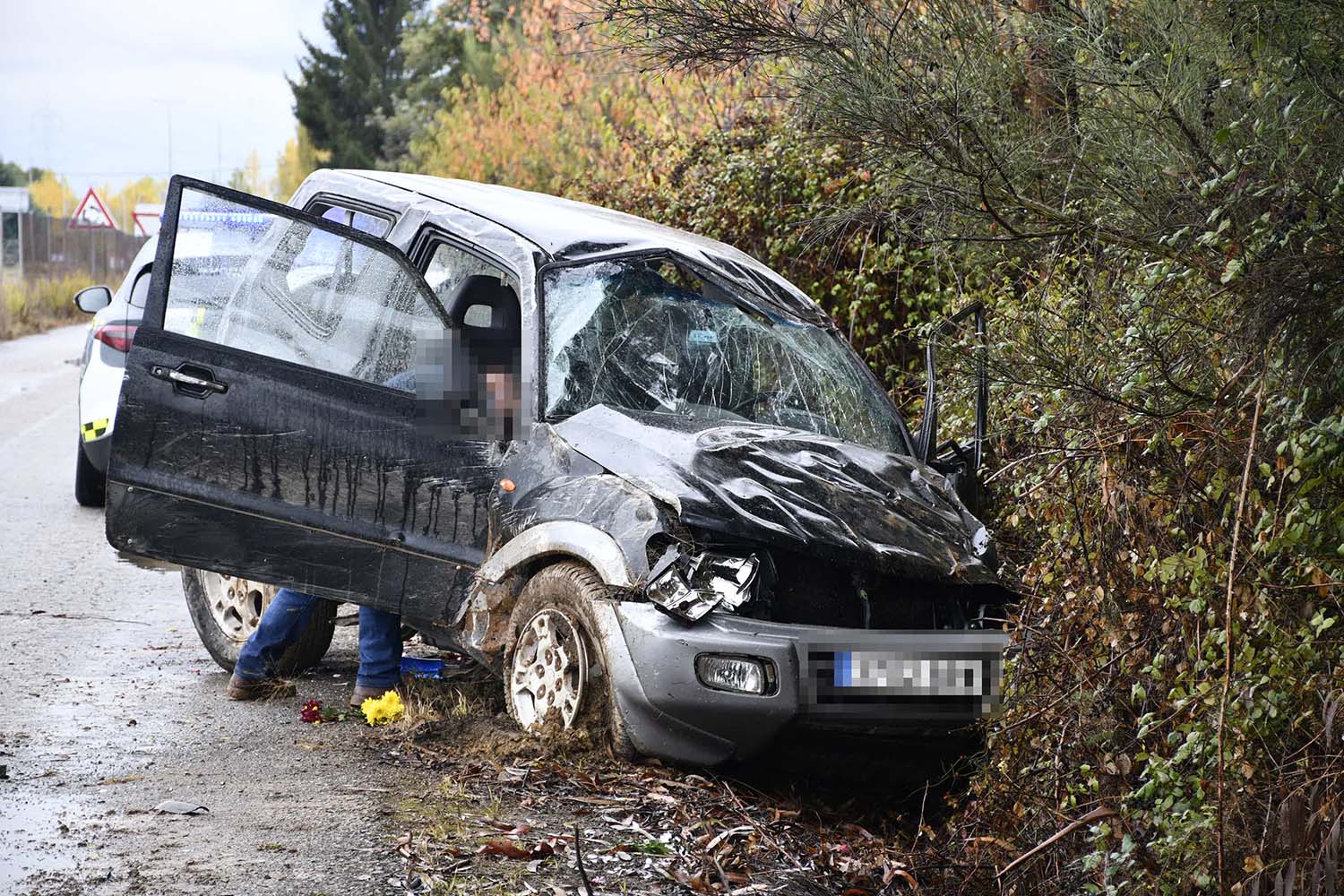 Accidente en Cubillos del Sil (4 Accidente en Cubillos del Sil (4