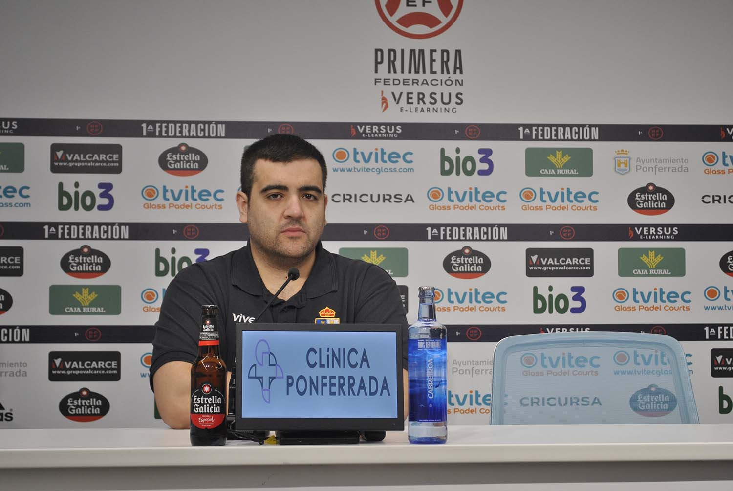 Oriol Pozo, entrenador del Clínica Ponferrada SDP