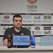 Oriol Pozo, entrenador del Clínica Ponferrada SDP