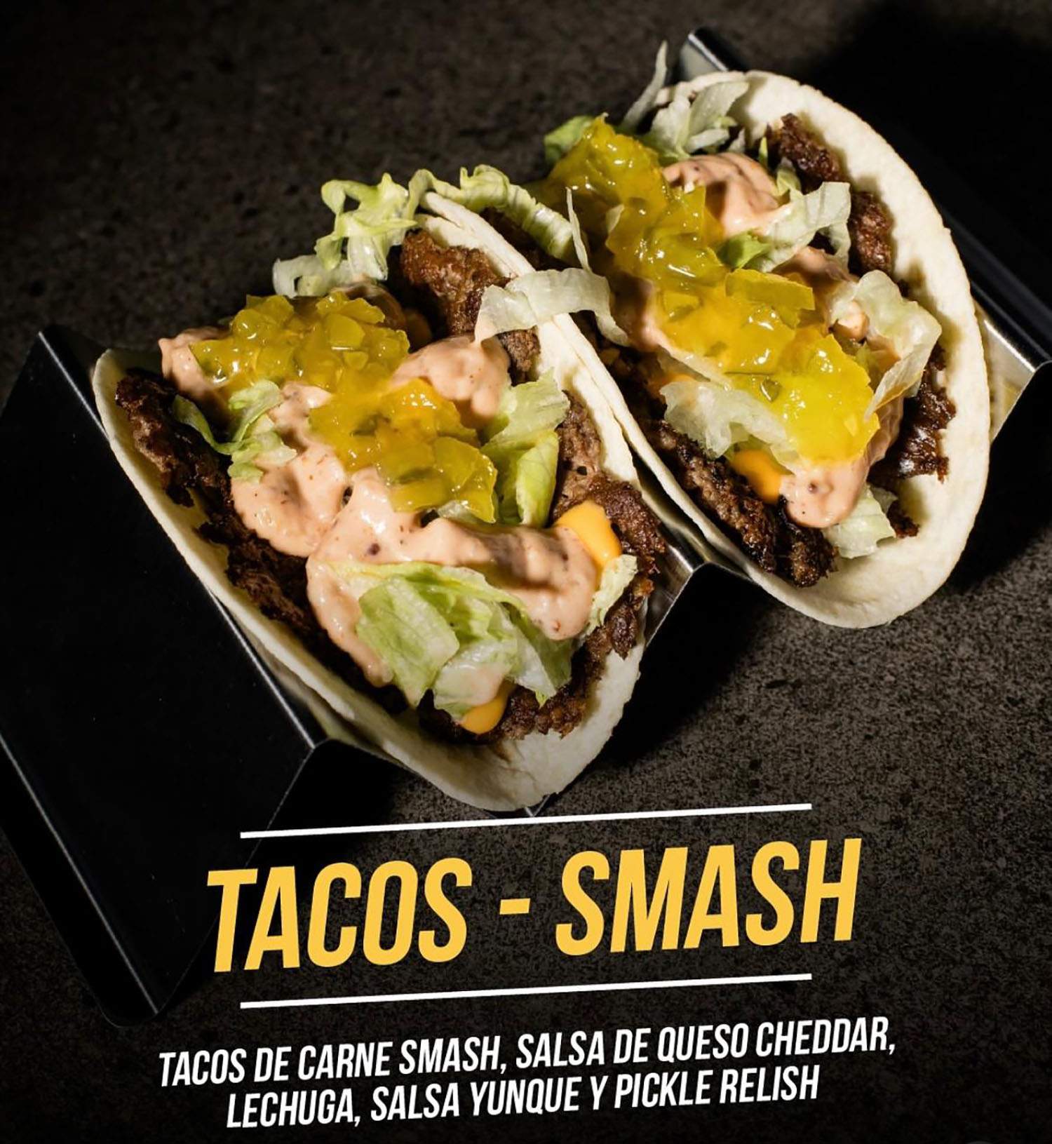 Tacos smash El Yunque