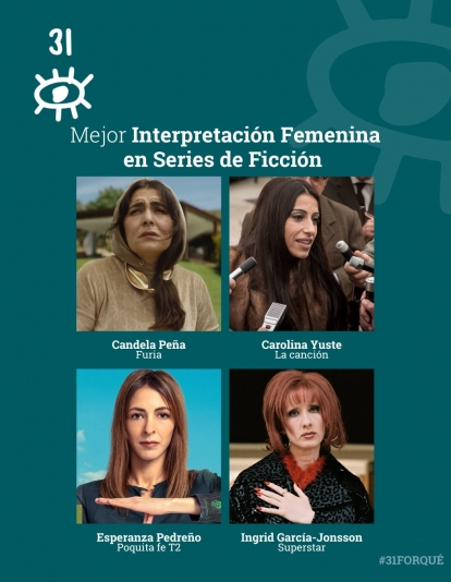 Mejor Interpretación Femenina en Series de Ficción Mejor Interpretación Femenina en Series de Ficción