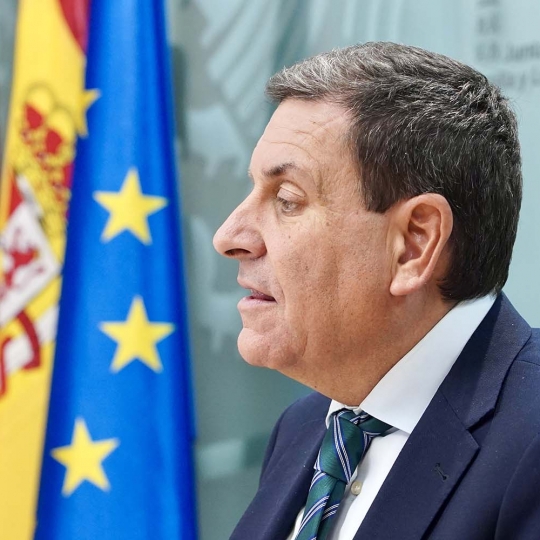 El portavoz del Gobierno regional y consejero en funciones de Economía y Hacienda, Carlos Fernández Carriedo