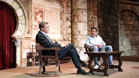 El director general de Eurocaja Rural, Víctor Manuel Martín López, participa en una Convención Comercial celebrada por MasOrange ('Kick-Off del Área B2B'), en Puy Du Fou