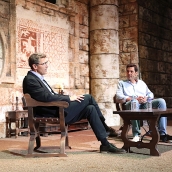 El director general de Eurocaja Rural, Víctor Manuel Martín López, participa en una Convención Comercial celebrada por MasOrange ('Kick-Off del Área B2B'), en Puy Du Fou