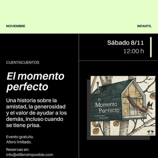 Cuentacuentos El Momento Perfecto 