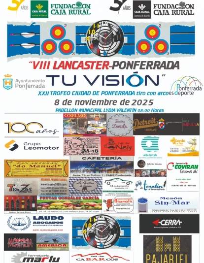 XXII Torneo Ciudad de Ponferrada de Tiro con Arco VIII Lancaster Ponferrada