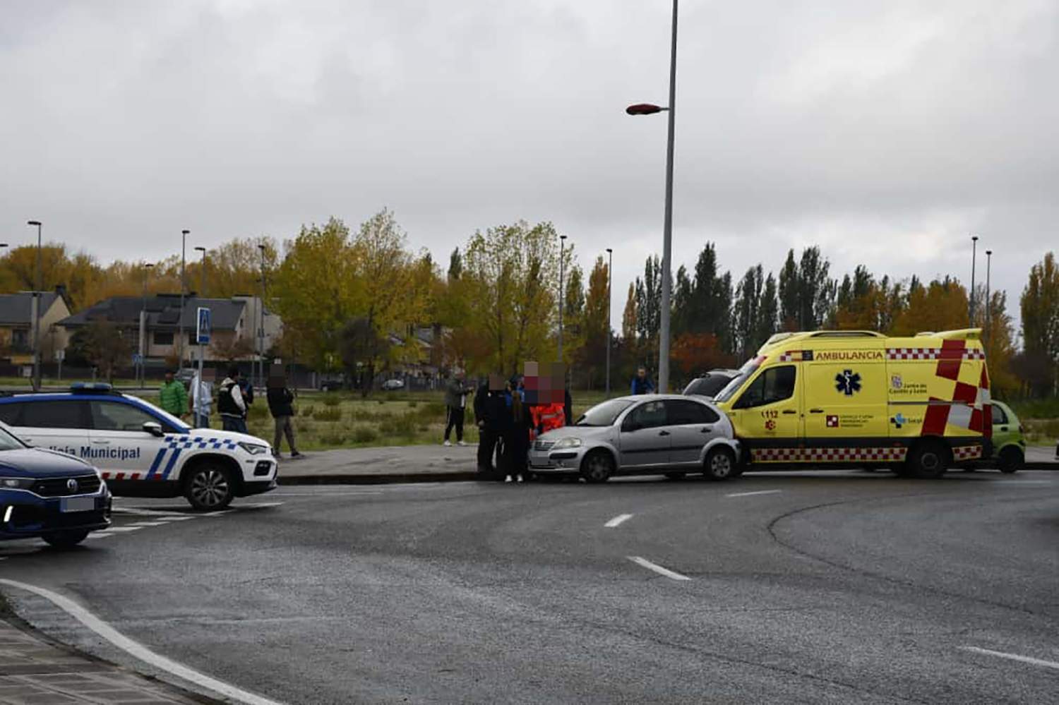 accidente la rosaleda