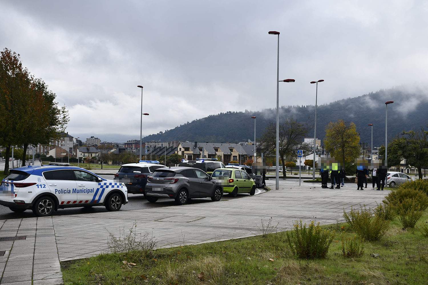 Suceso en la Rosaleda.