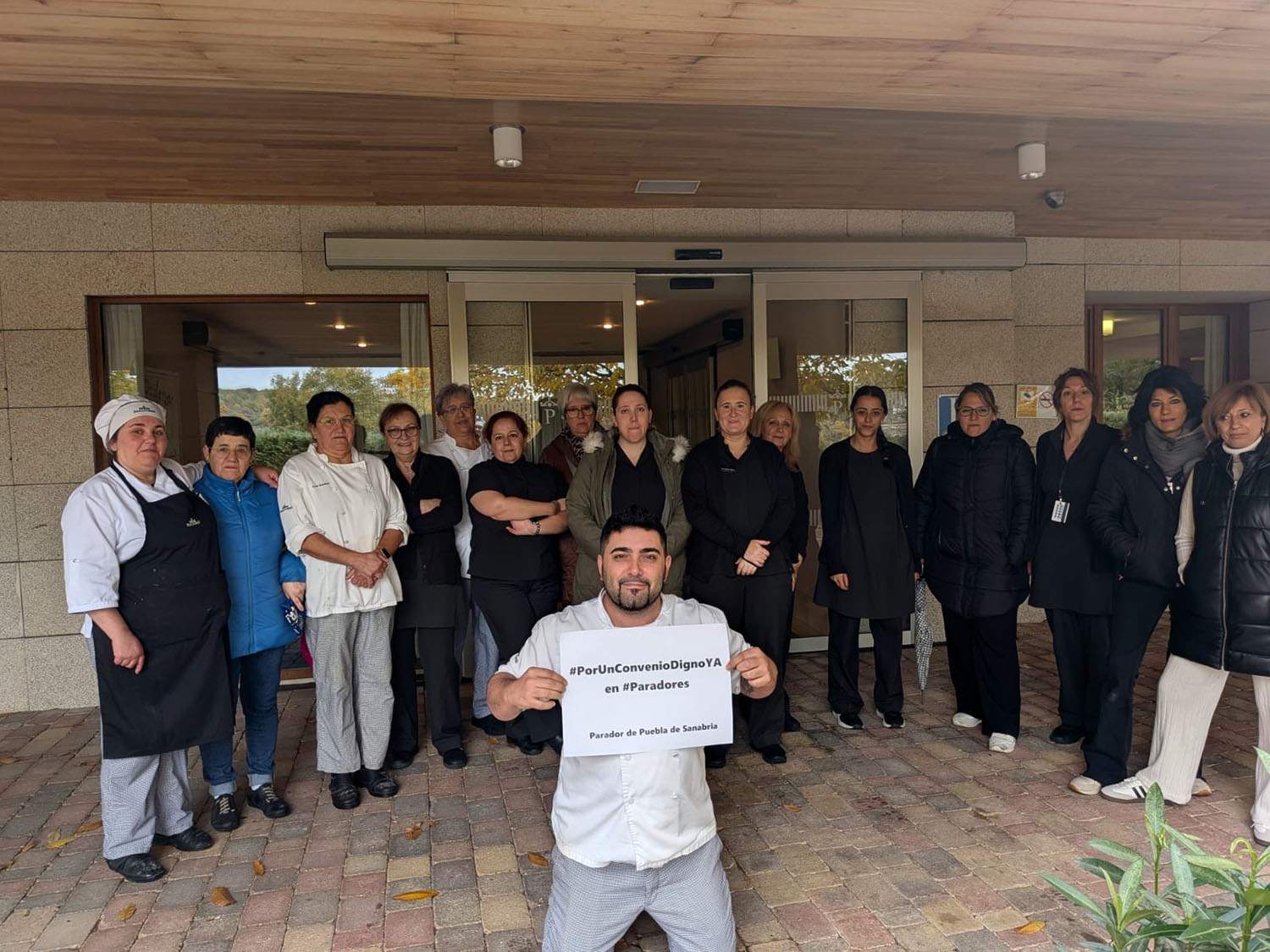 Plantilla del parador de Puebla de Sanabria Plantilla del parador de Puebla de Sanabria