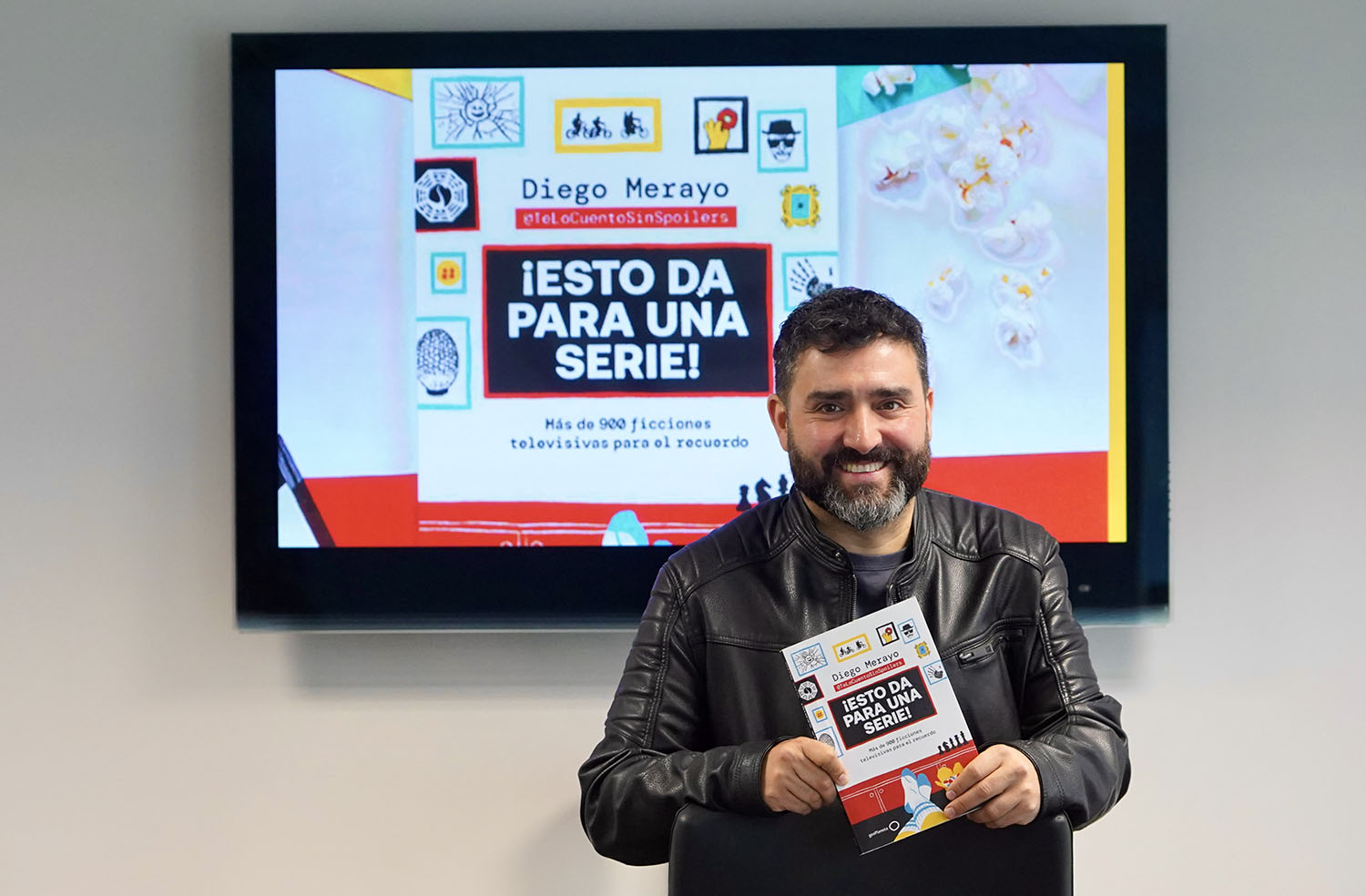 Miriam ChacónICAL. Diego Merayo, autor de “Esto da para una serie’