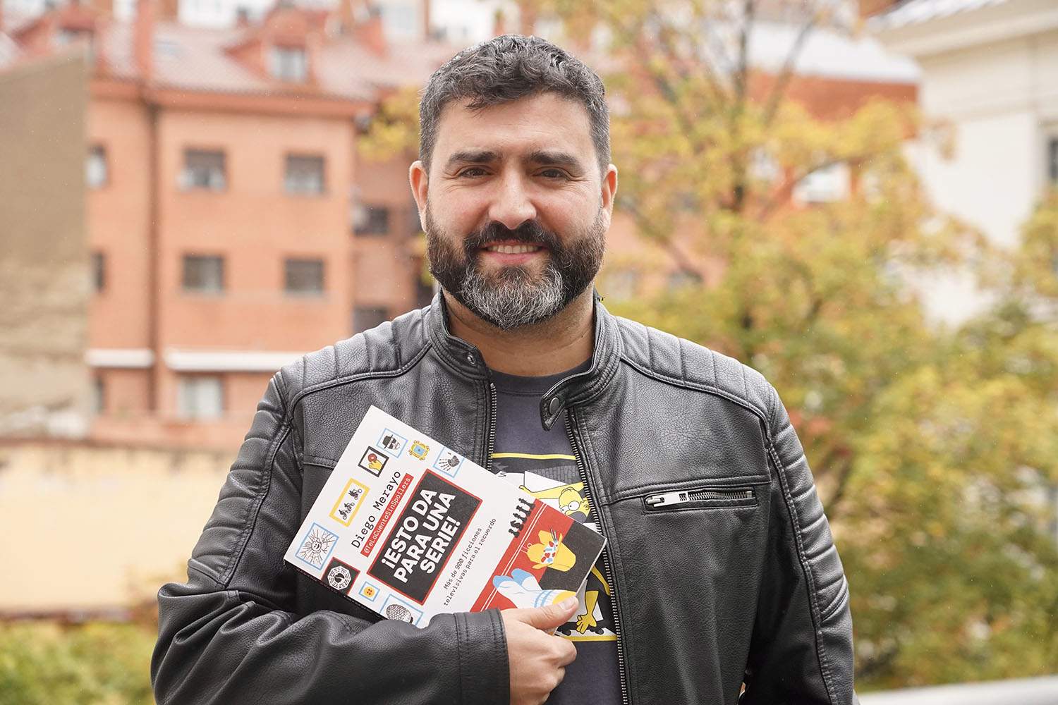 Miriam ChacónICAL. Diego Merayo, autor de “Esto da para una serie’.