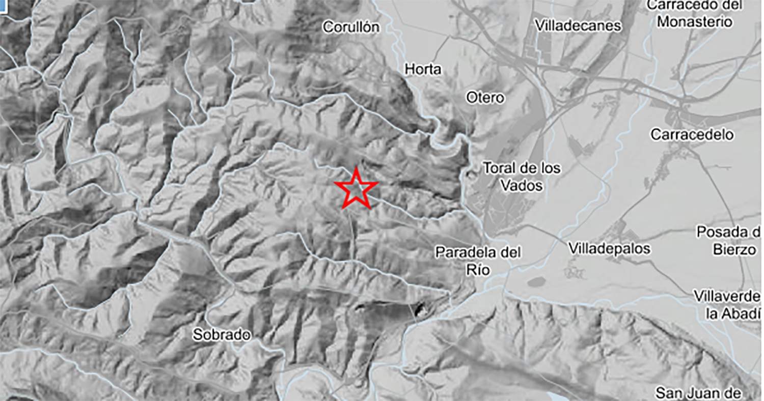 Terremoto en Corullón