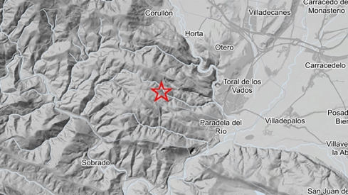 Terremoto en Corullón