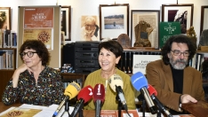 La gestora del Instituto de Estudios Bercianos con Mar Palacio al frente