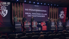 Partido de la Ponferradina en la copa del rey 