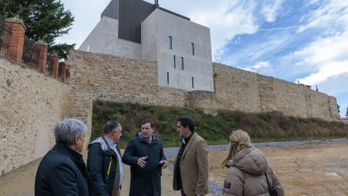Visita del presidente de la Junta, Alfonso Fernández Mañueco, a la muralla romana de Astorga Visita del presidente de la Junta, Alfonso Fernández Mañueco, a la muralla romana de Astorga