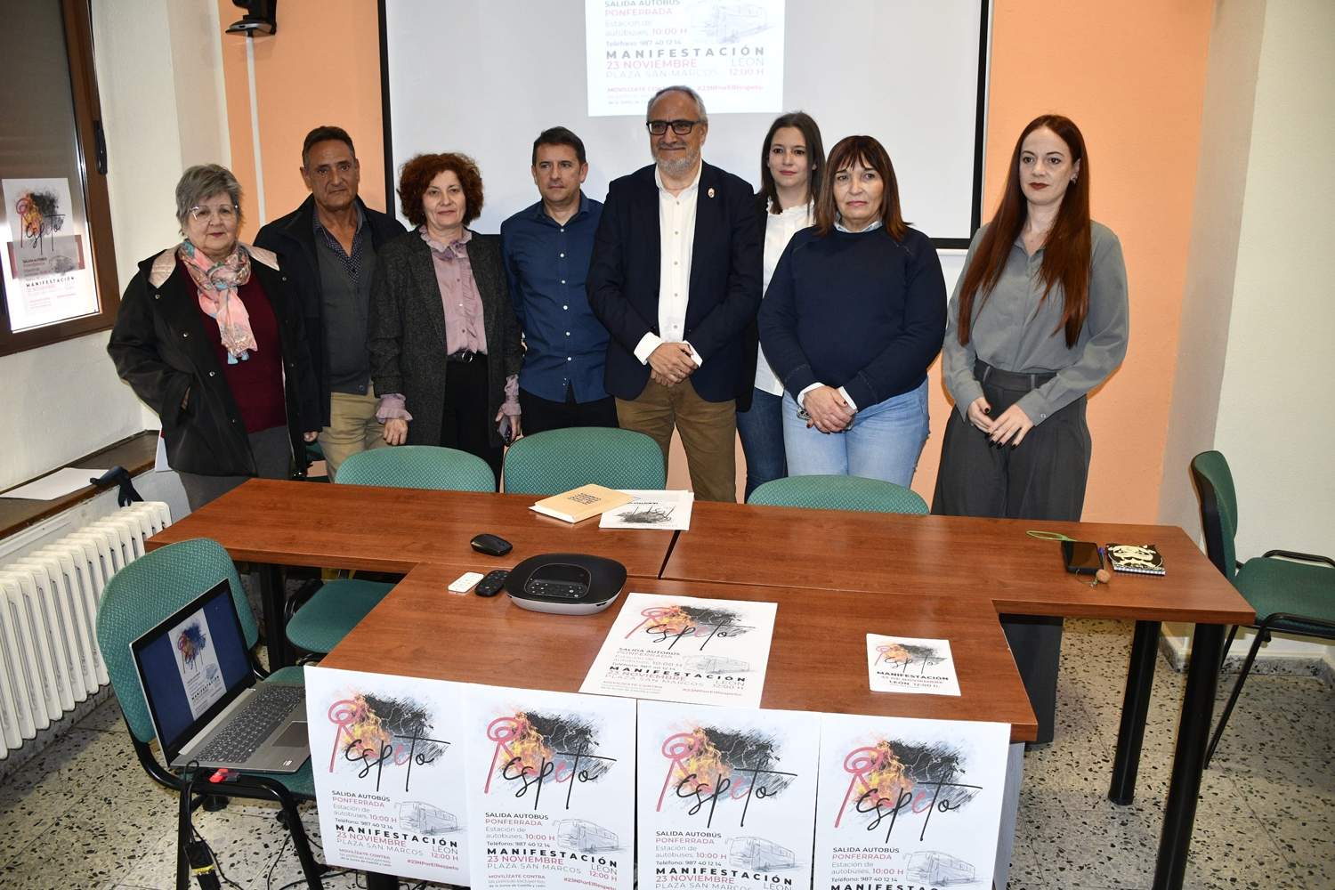 Presentación de la manifestación convocada por el movimiento Respeto (8)