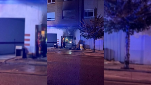 Incendio en un edificio de Fuentesnuevas