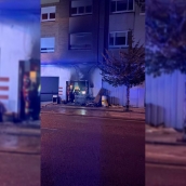 Incendio en un edificio de Fuentesnuevas