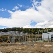 Construcción de la planta de reciclado de Bembibre 3