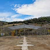 Construcción de la planta de reciclado de Bembibre Construcción de la planta de reciclado de Bembibre