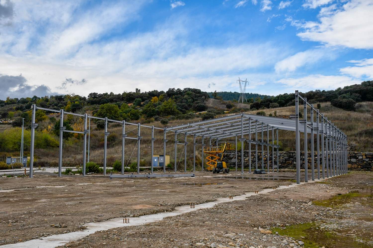 Construcción de la planta de reciclado de Bembibre 5