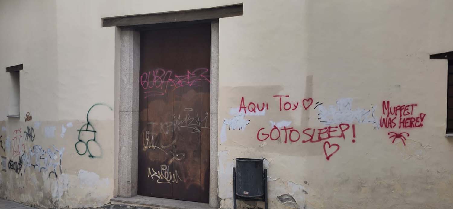 Pintadas en Ponferrada