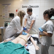 César Sánchez / ICAL. Presentación del Centro de Simulación de la Gasbi del Hospital El Bierzo
