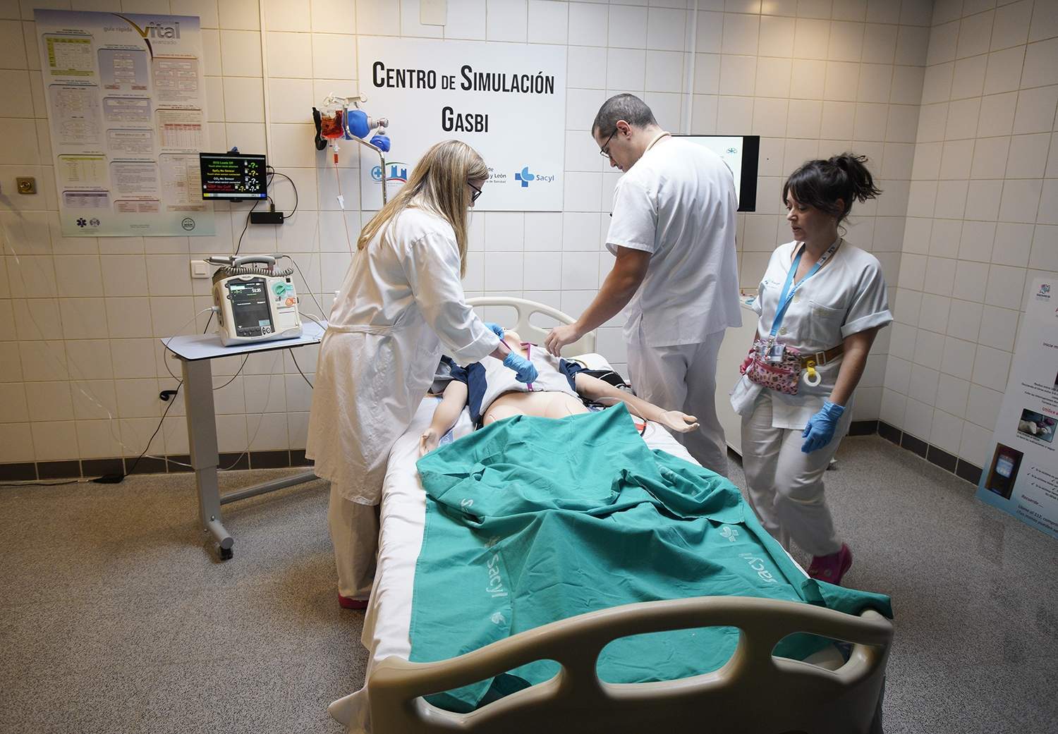César Sánchez / ICAL. Presentación del Centro de Simulación de la Gasbi del Hospital El Bierzo César Sánchez / ICAL. Presentación del Centro de Simulación de la Gasbi del Hospital El Bierzo