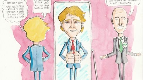 Viñeta de Daniel Buitrón para InfoBierzo