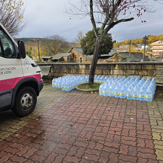 Abastecimiento de agua en Sorbeda del Sil (Páramo del Sil)