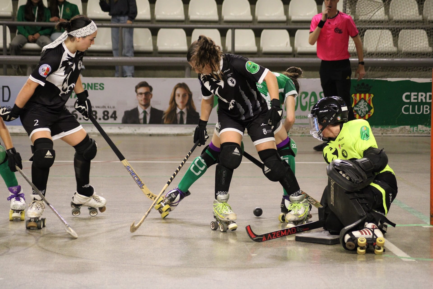 Bembibre Hockey se asienta entre los mejores con una gran remontada en Cerdanyola