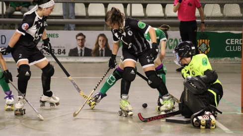 Bembibre Hockey se asienta entre los mejores con una gran remontada en Cerdanyola