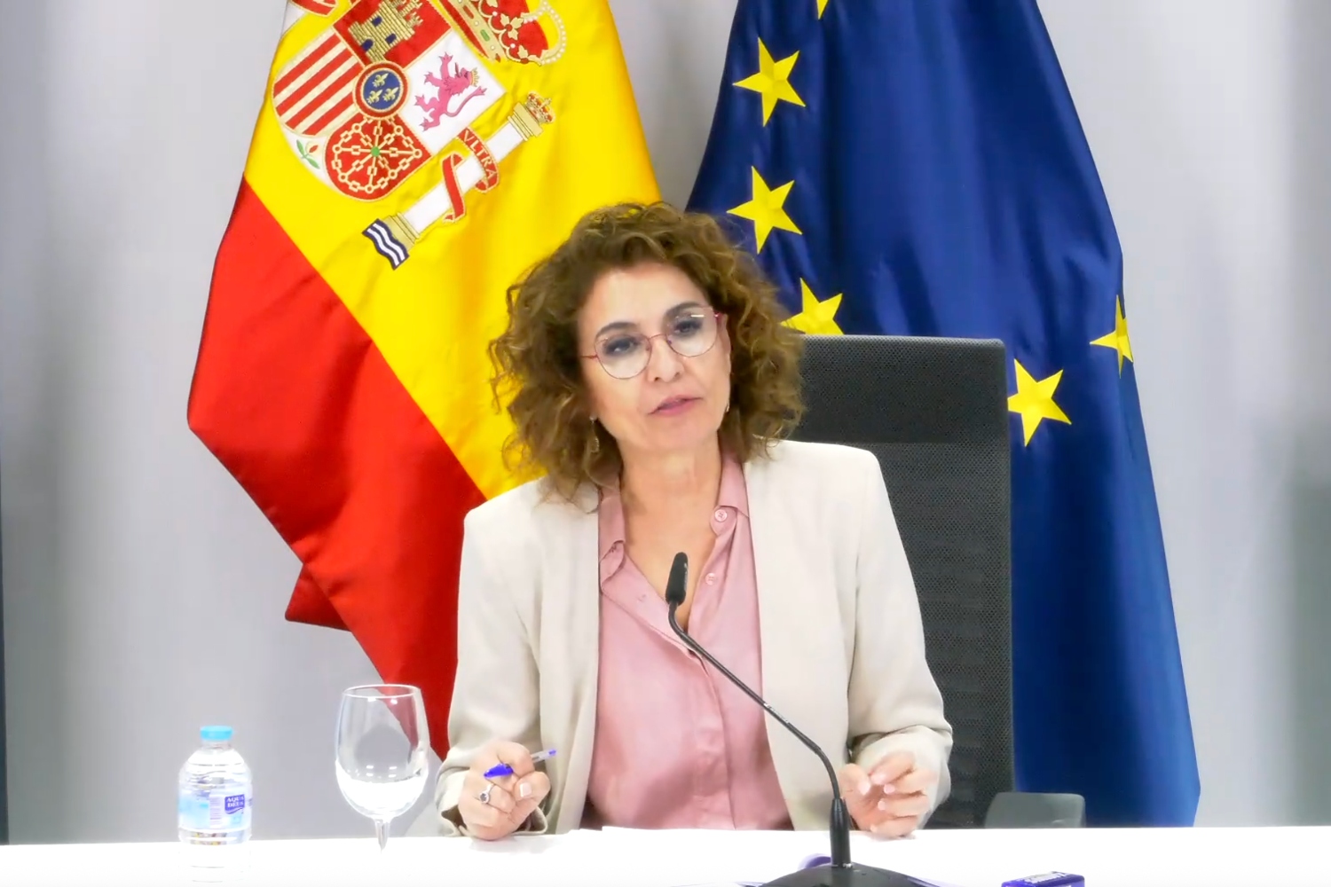 María Jesús Montero, ministra de Hacienda