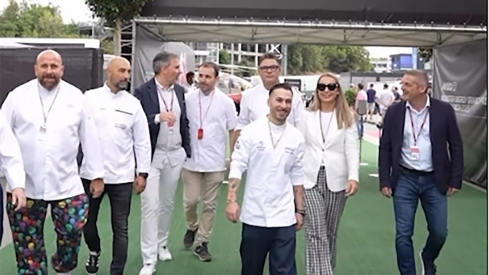 Samuel Naveira en el Moto GP de Valencia