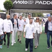 Samuel Naveira en el Moto GP de Valencia