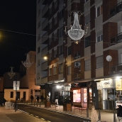 Las lámparas navideñas de Ponferrada 'lucen' nueva ubicación