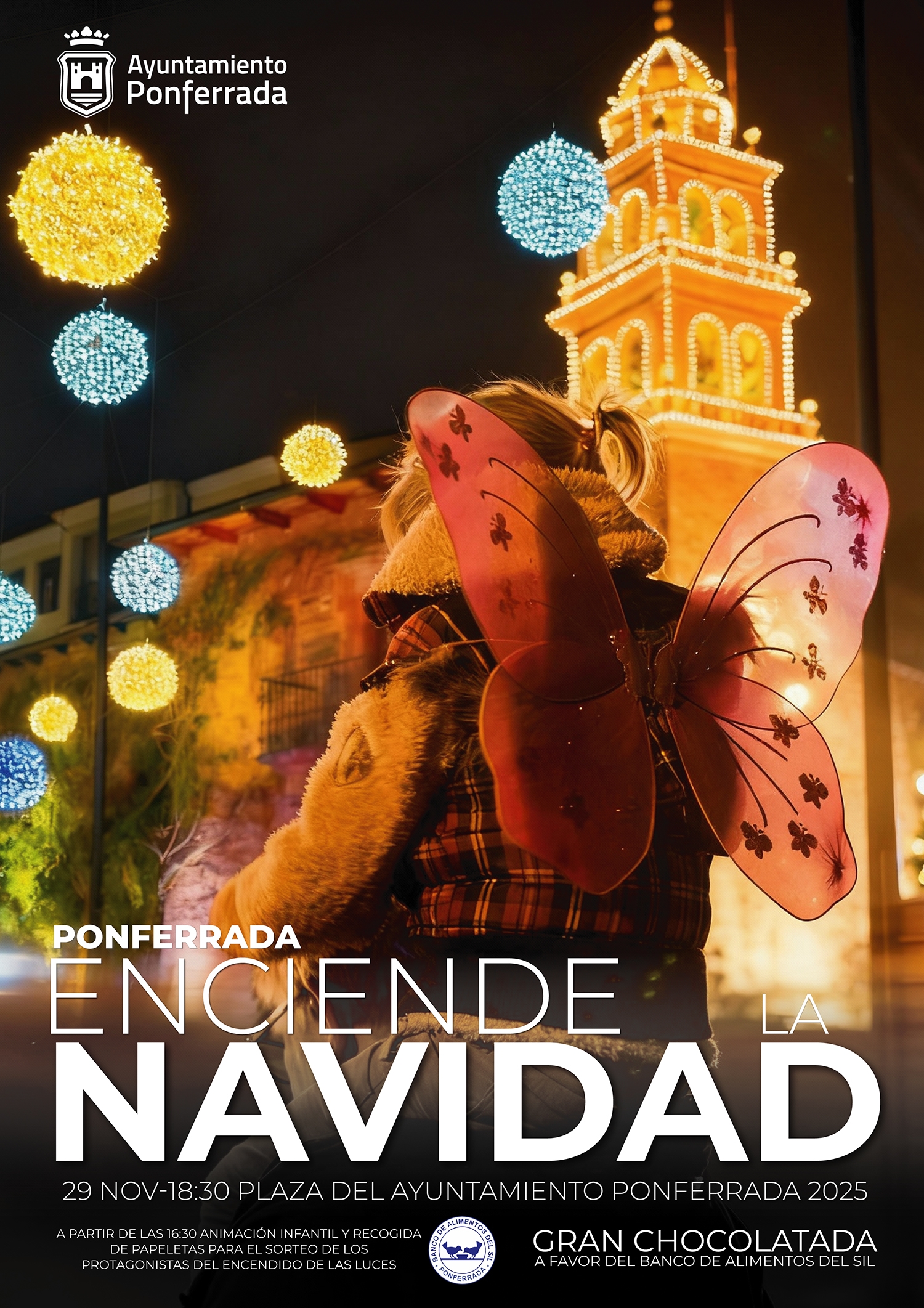 Cartel Ponferrada Enciende La Navidad 2025