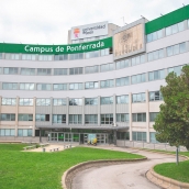 Edificio principal del Campus de Ponferrada