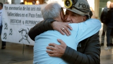 Familiares de los mineros fallecidos en Pozo Emilio